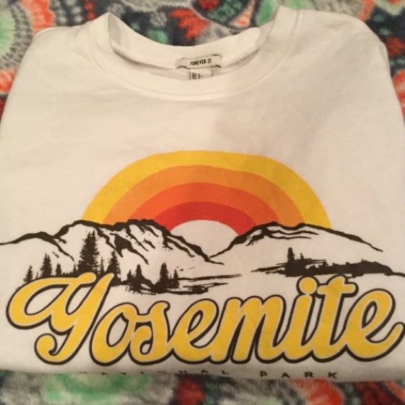 forever 21 yosemite sweatshirt
